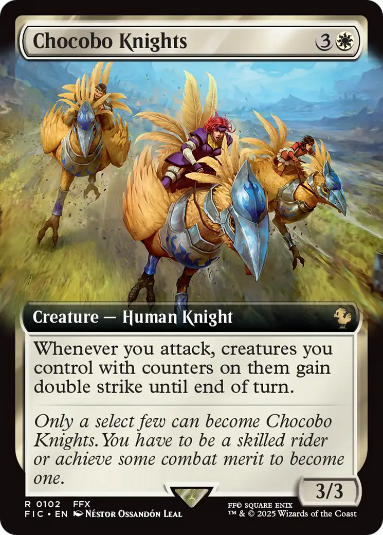 Chocobo Knights (Extended Art) [FINAL FANTASY Commander] | Magic Magpie