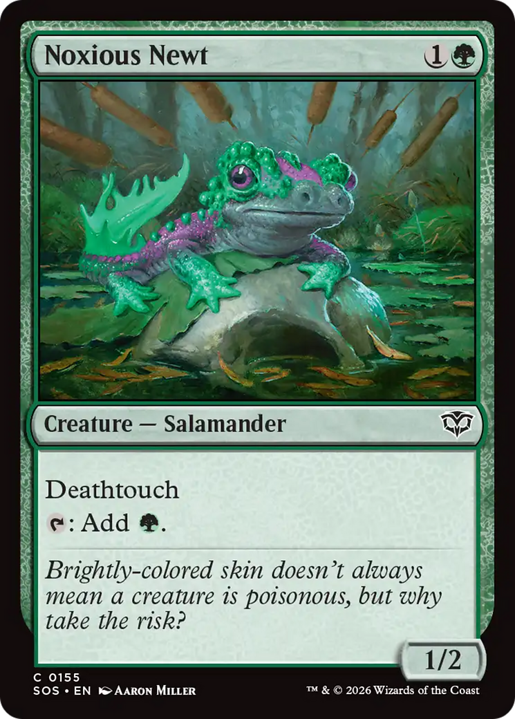 Noxious Newt [Secrets of Strixhaven] | Magic Magpie