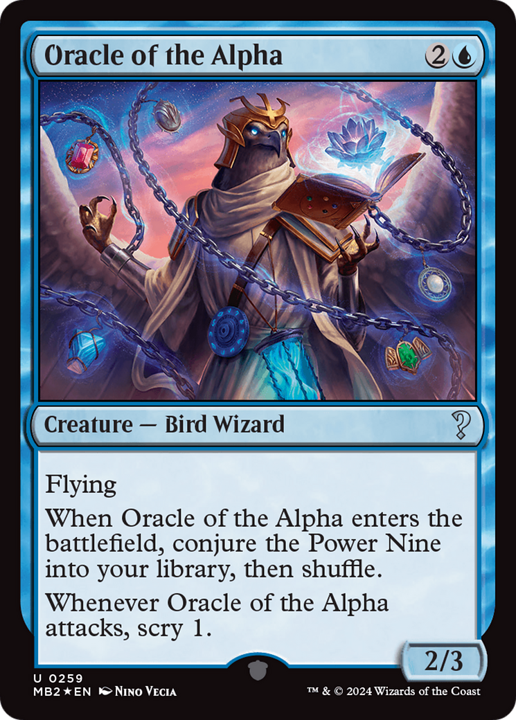 Oracle of the Alpha [Mystery Booster 2] | Magic Magpie