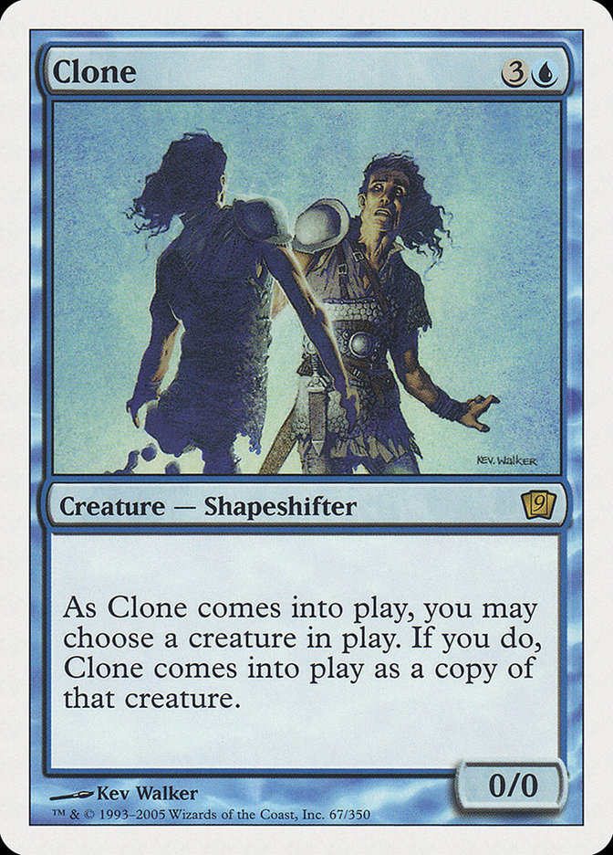 Clone (9th Edition) [Oversize Cards] | Magic Magpie