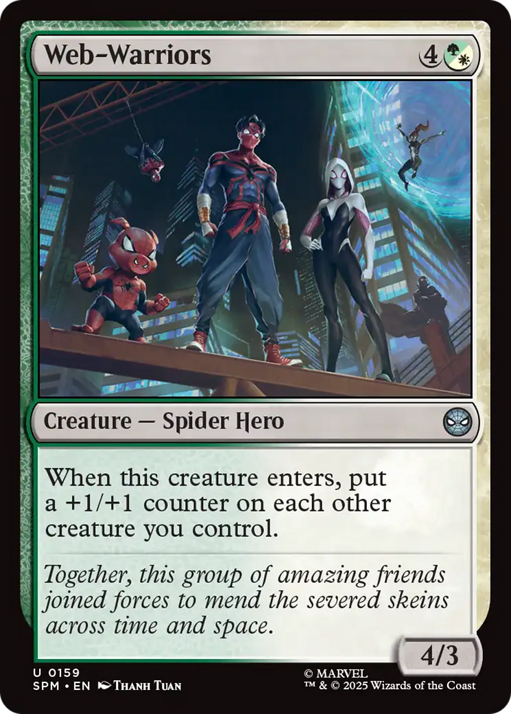 Web-Warriors [Marvel's Spider-Man] | Magic Magpie