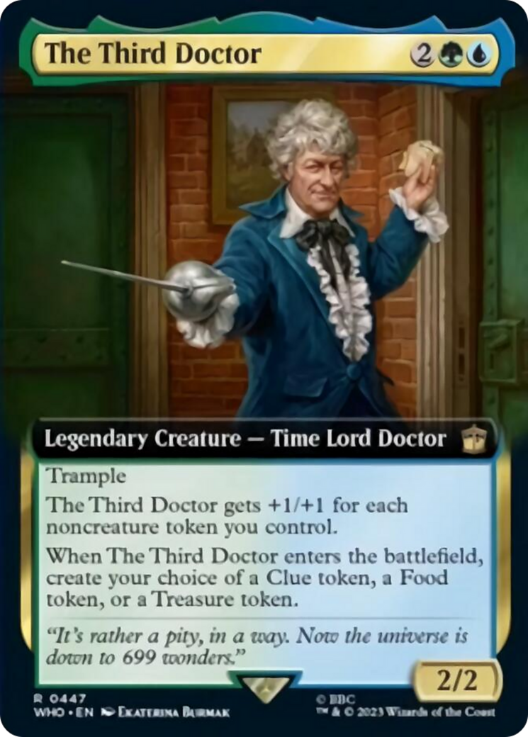 The Third Doctor (Extended Art) [Doctor Who] | Magic Magpie