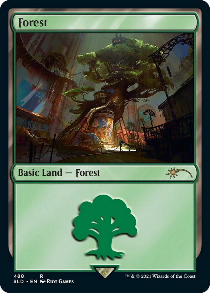 Forest (488) [Secret Lair Drop Series] | Magic Magpie