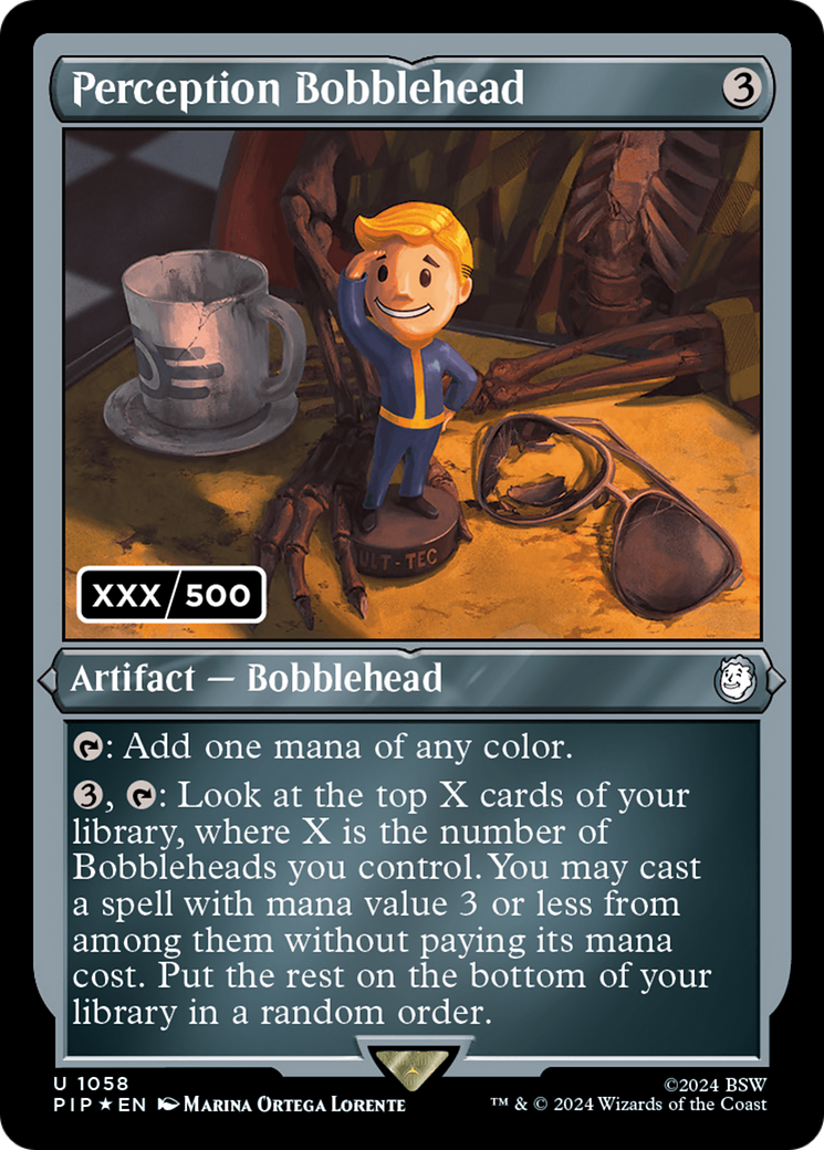 Perception Bobblehead (Serial Numbered) [Fallout] | Magic Magpie