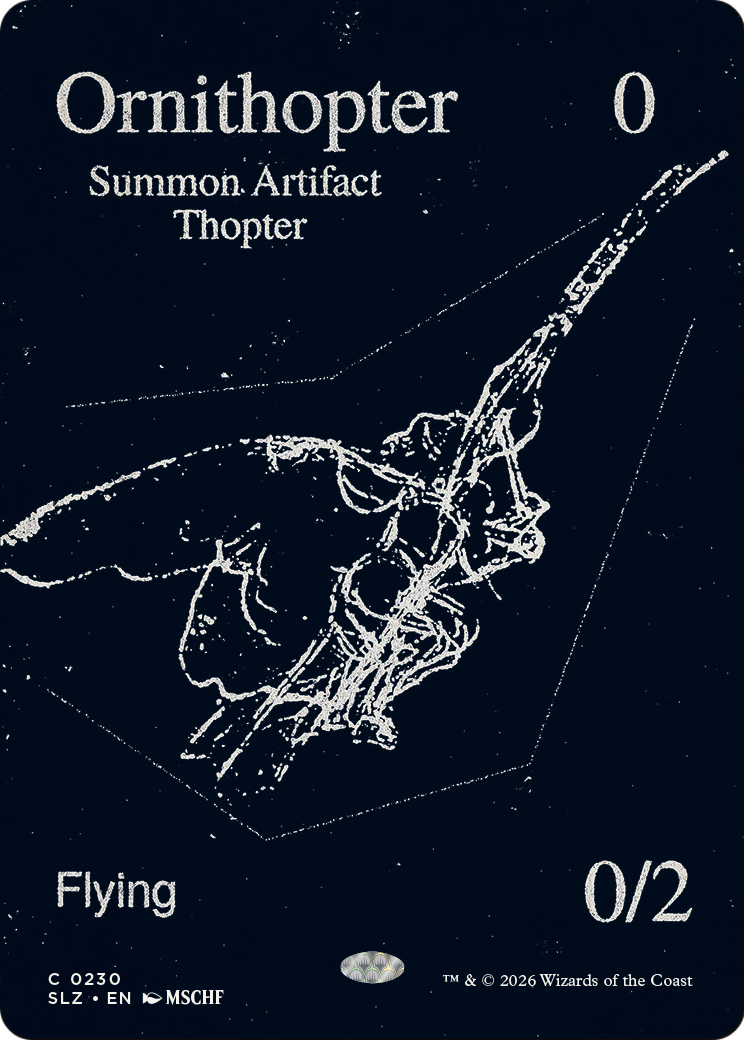 Ornithopter (0230) [Secret Lair x MSCHF: The Zeta Set] | Magic Magpie