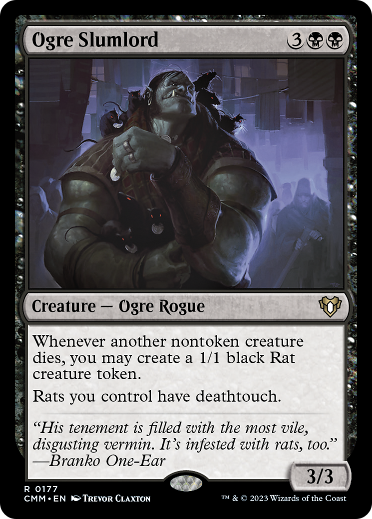 Ogre Slumlord [Commander Masters] | Magic Magpie