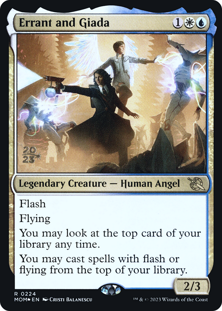 Errant and Giada [March of the Machine Prerelease Promos] | Magic Magpie