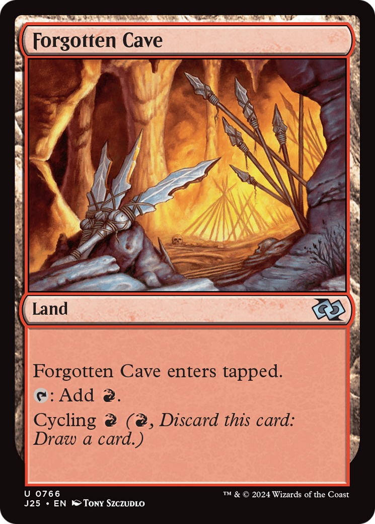 Forgotten Cave [Foundations Jumpstart] | Magic Magpie