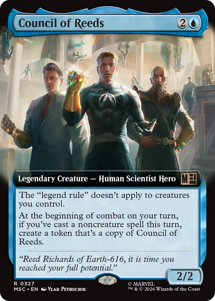 Council of Reeds (Extended Art) [Marvel Super Heroes Commander] | Magic Magpie