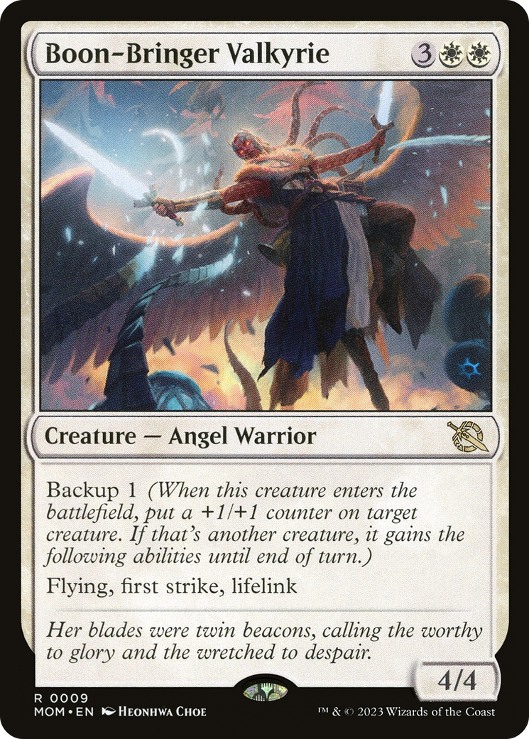 Boon-Bringer Valkyrie [March of the Machine] | Magic Magpie