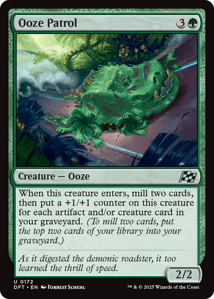 Ooze Patrol [Aetherdrift] | Magic Magpie