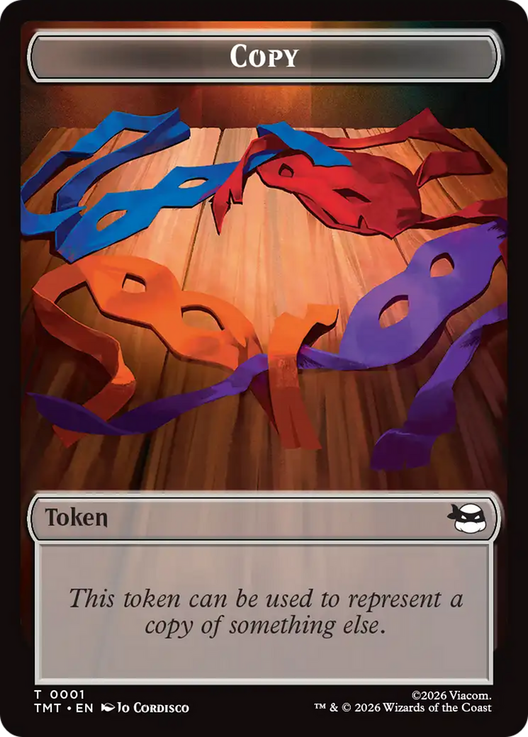 Rat // Copy Double-Sided Token [Teenage Mutant Ninja Turtles Tokens] | Magic Magpie
