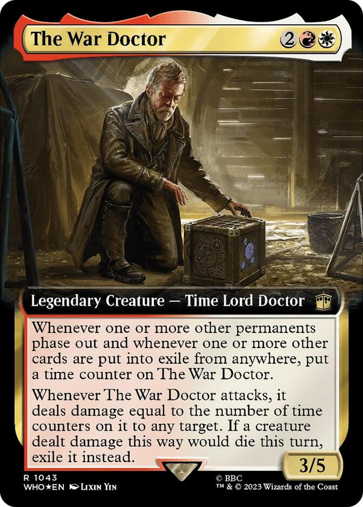 The War Doctor (Extended Art) (Surge Foil) [Doctor Who] | Magic Magpie