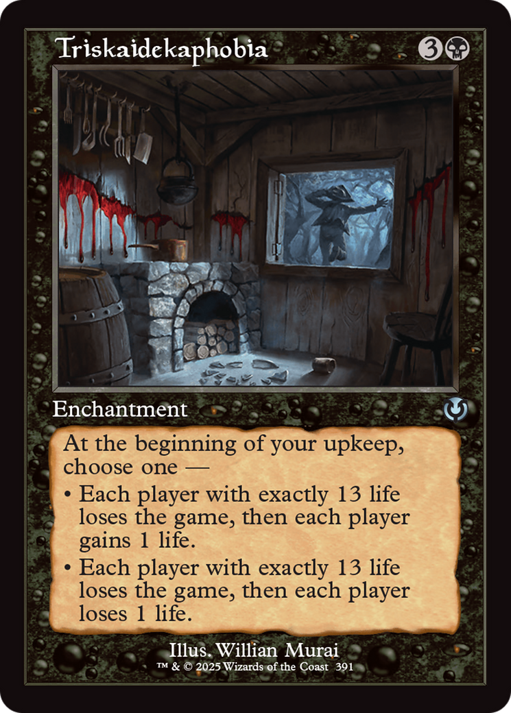 Triskaidekaphobia (Retro Frame) [Innistrad Remastered] | Magic Magpie