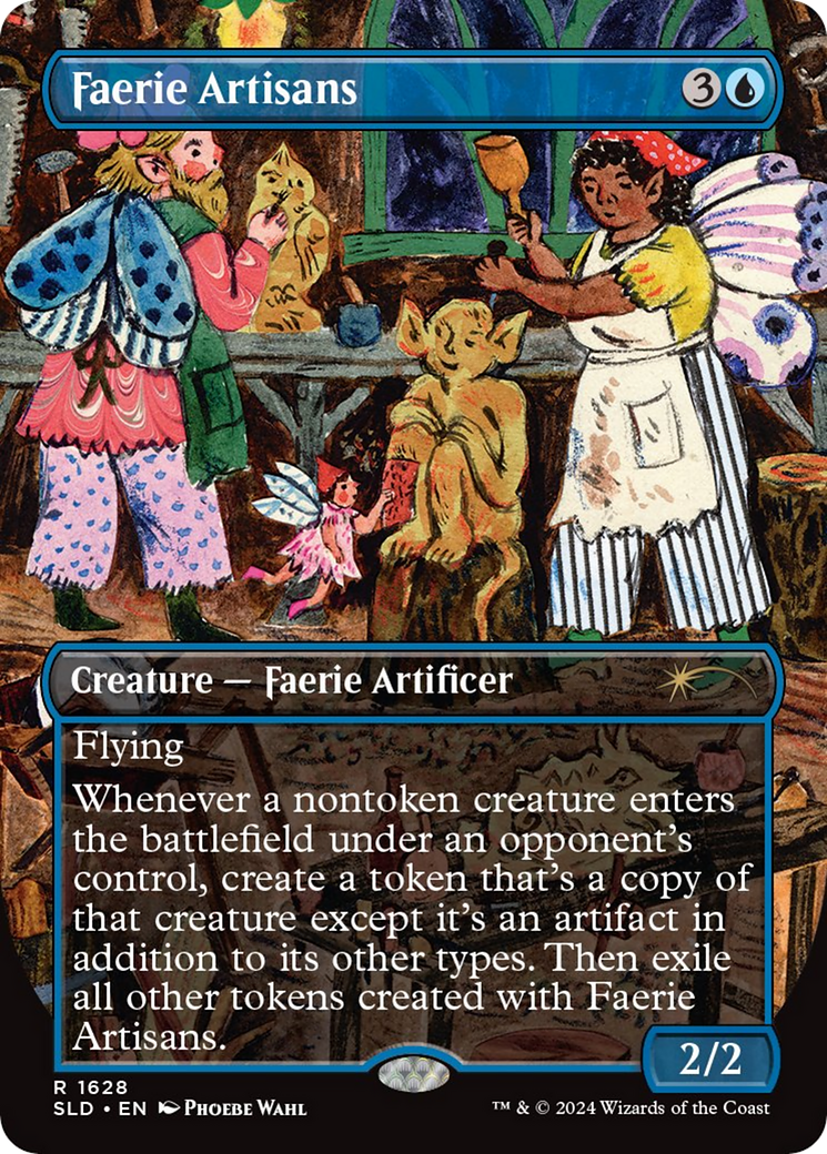 Faerie Artisans (Rainbow Foil) [Secret Lair Drop Series] | Magic Magpie