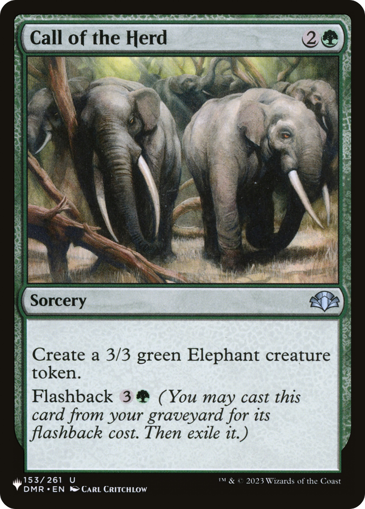 Call of the Herd [The List] | Magic Magpie