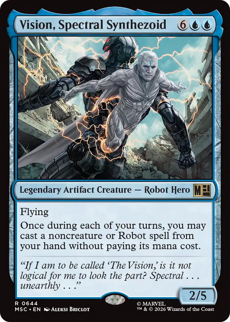 Vision, Spectral Synthezoid [Marvel Super Heroes Commander] | Magic Magpie