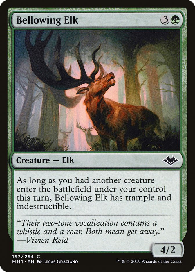 Bellowing Elk [Modern Horizons] | Magic Magpie