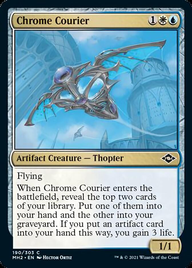 Chrome Courier [Modern Horizons 2] | Magic Magpie