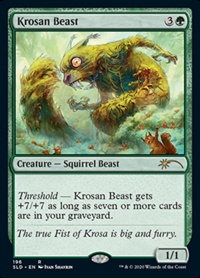 Krosan Beast [Secret Lair Drop Series] | Magic Magpie