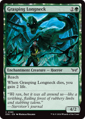 Grasping Longneck [Duskmourn: House of Horror] | Magic Magpie