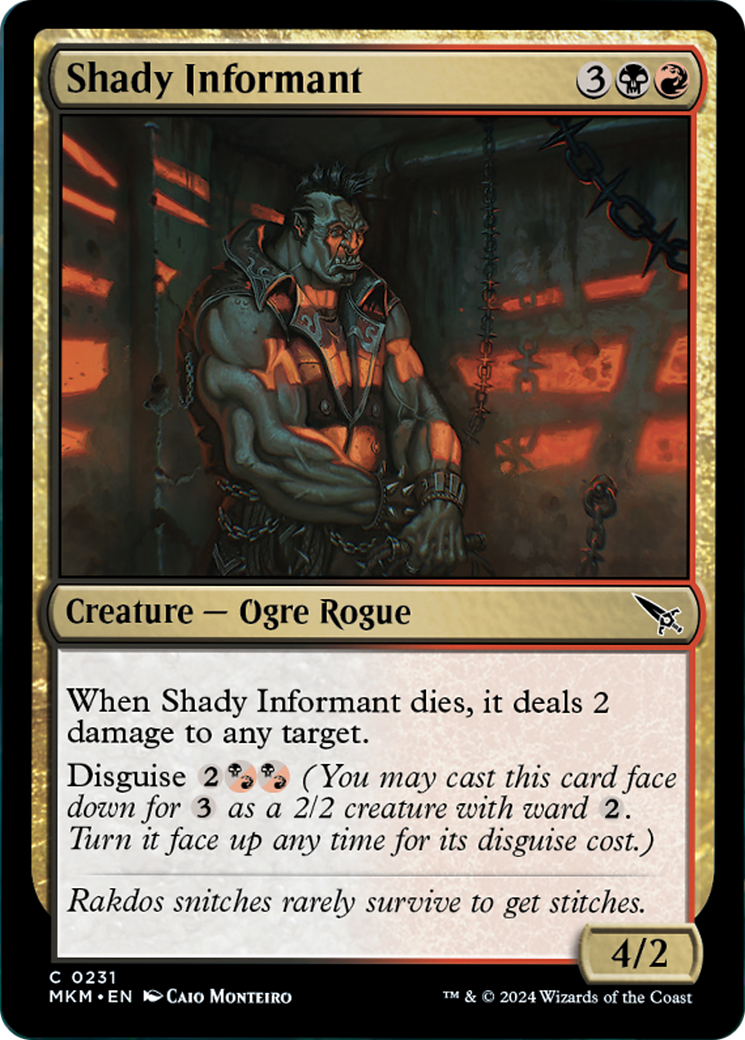 Shady Informant [Murders at Karlov Manor] | Magic Magpie