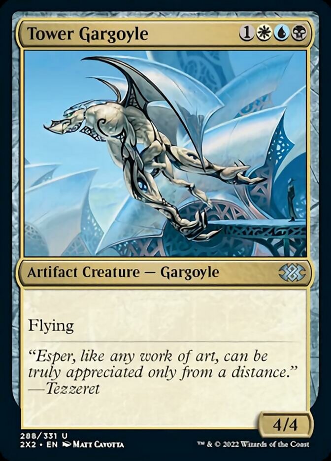 Tower Gargoyle [Double Masters 2022] | Magic Magpie