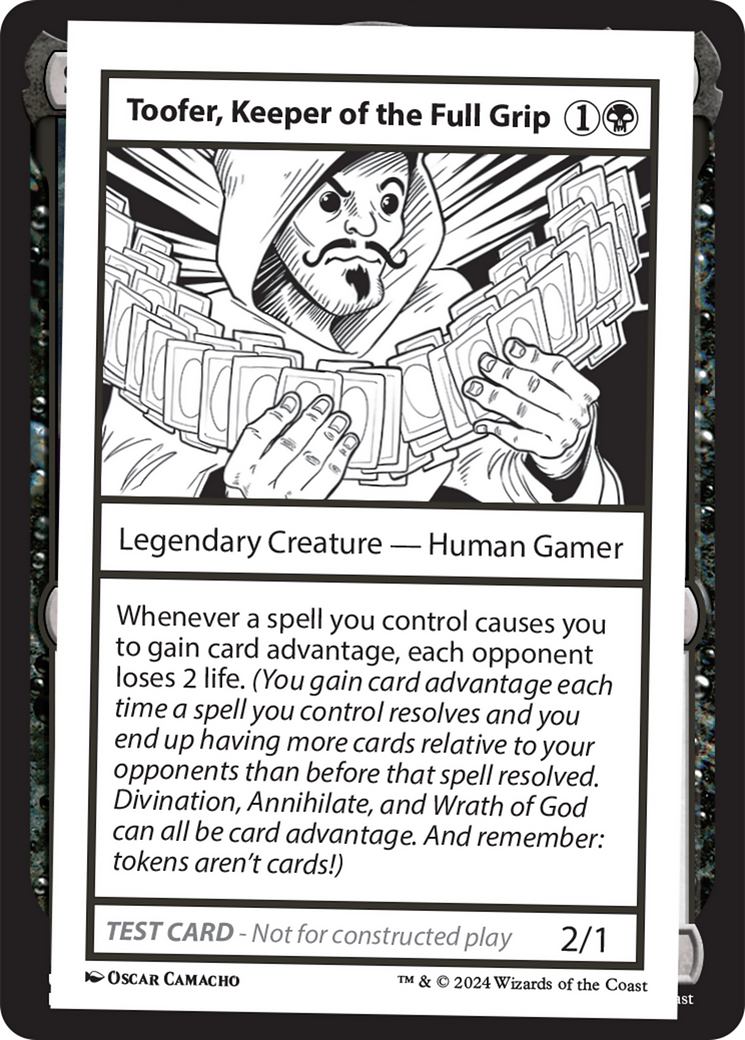 Toofer, Keeper of the Full Grip [Mystery Booster 2 Playtest Cards] | Magic Magpie