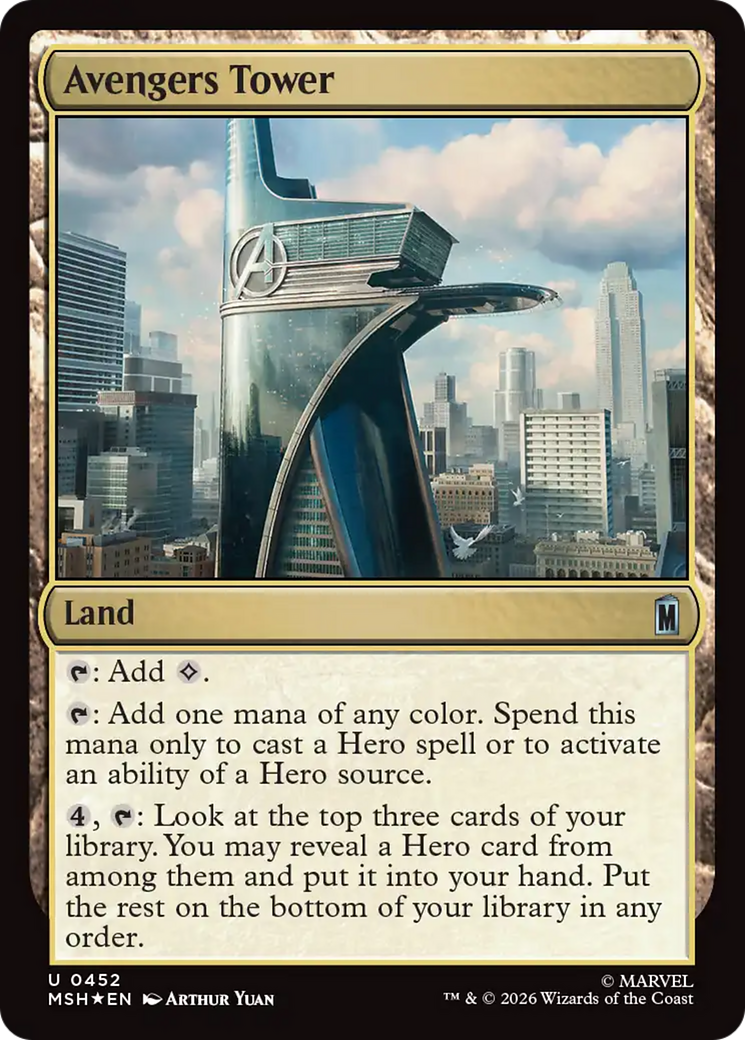 Avengers Tower (Surge Foil) [Marvel Super Heroes] | Magic Magpie