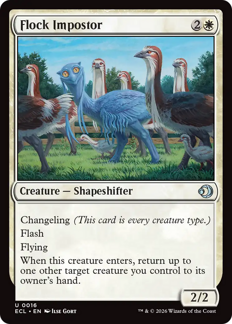 Flock Impostor [Lorwyn Eclipsed] | Magic Magpie