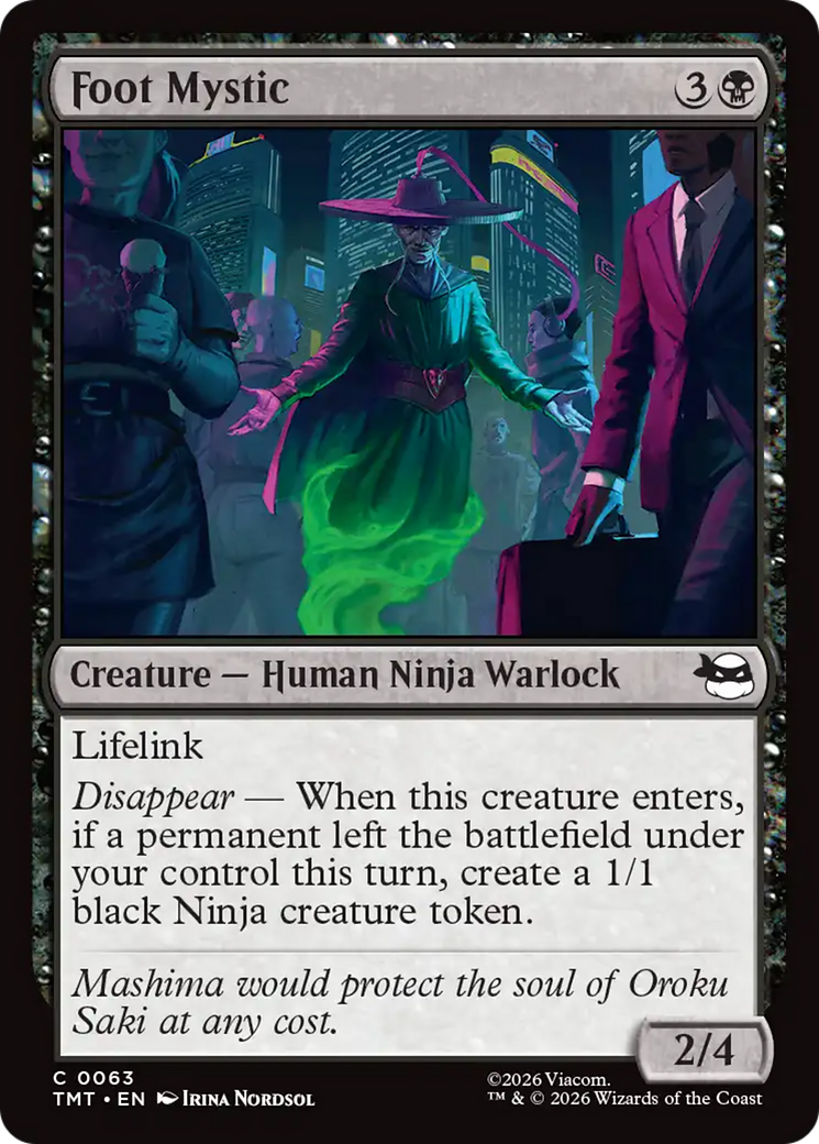 Foot Mystic [Teenage Mutant Ninja Turtles] | Magic Magpie