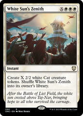 White Sun's Zenith [Phyrexia: All Will Be One Commander] | Magic Magpie