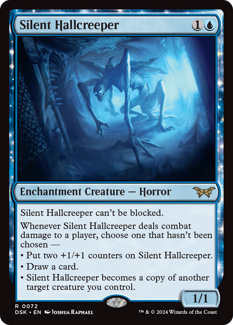 Silent Hallcreeper [Duskmourn: House of Horror] | Magic Magpie