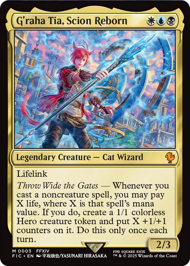 G'raha Tia, Scion Reborn [FINAL FANTASY Commander] | Magic Magpie