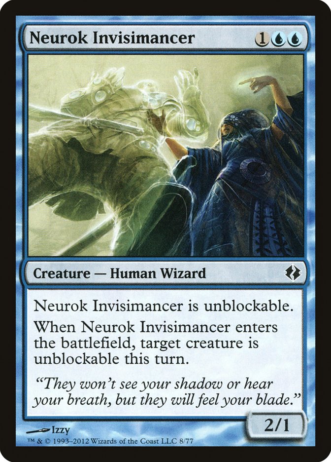 Neurok Invisimancer [Duel Decks: Venser vs. Koth] | Magic Magpie