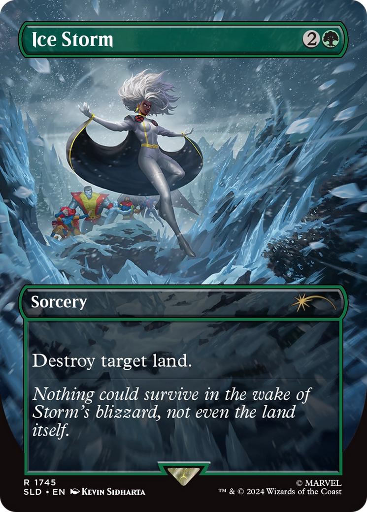 Ice Storm (Rainbow Foil) [Secret Lair Drop Series] | Magic Magpie