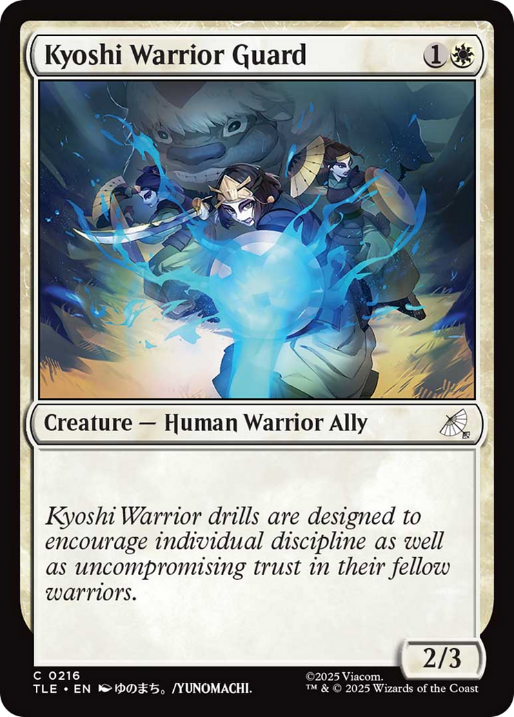 Kyoshi Warrior Guard [Avatar: The Last Airbender: Eternal-Legal] | Magic Magpie