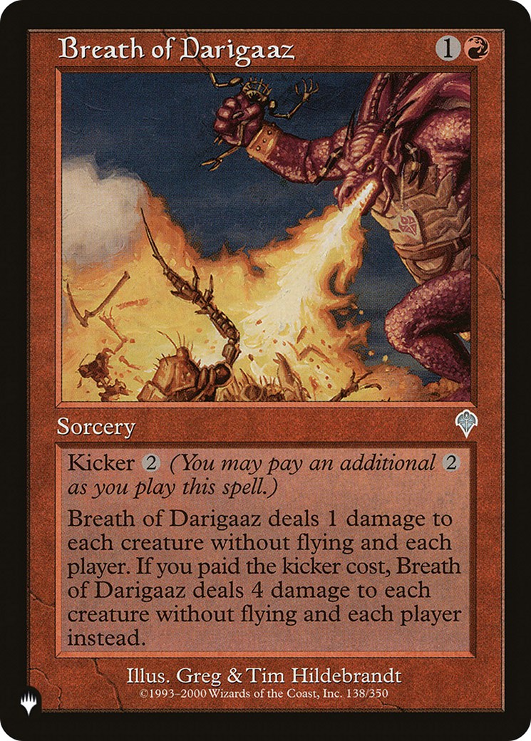 Breath of Darigaaz [The List] | Magic Magpie