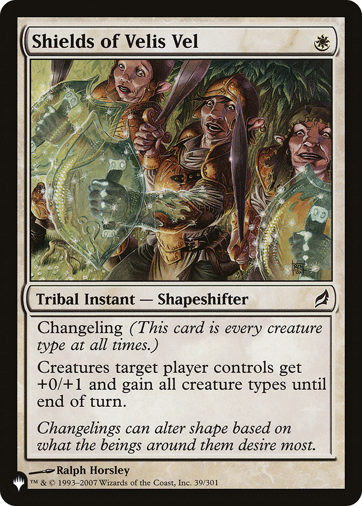 Shields of Velis Vel (LRW) [The List] | Magic Magpie