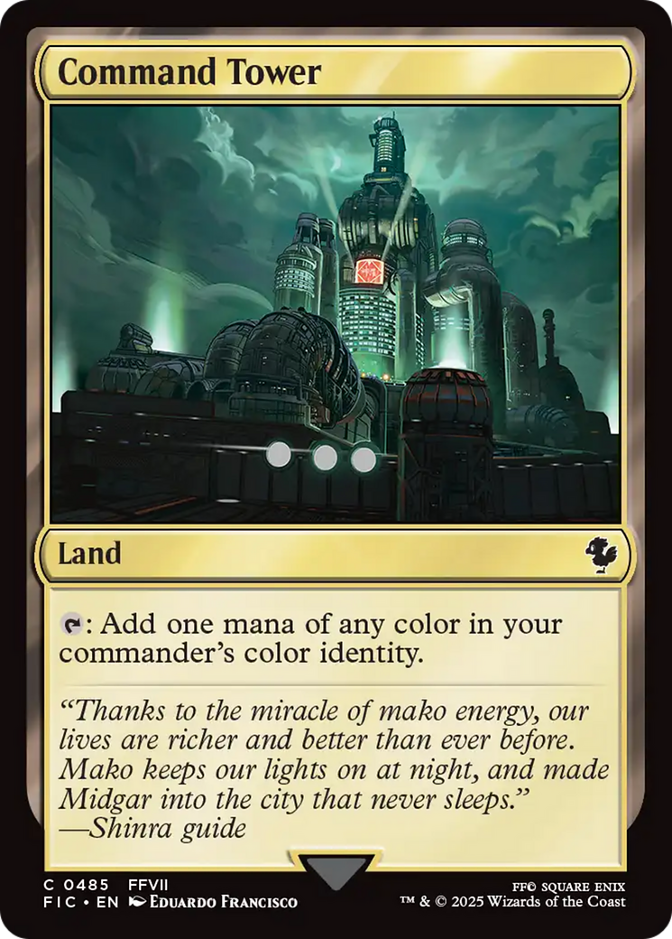Command Tower (0485) [FINAL FANTASY Commander] | Magic Magpie