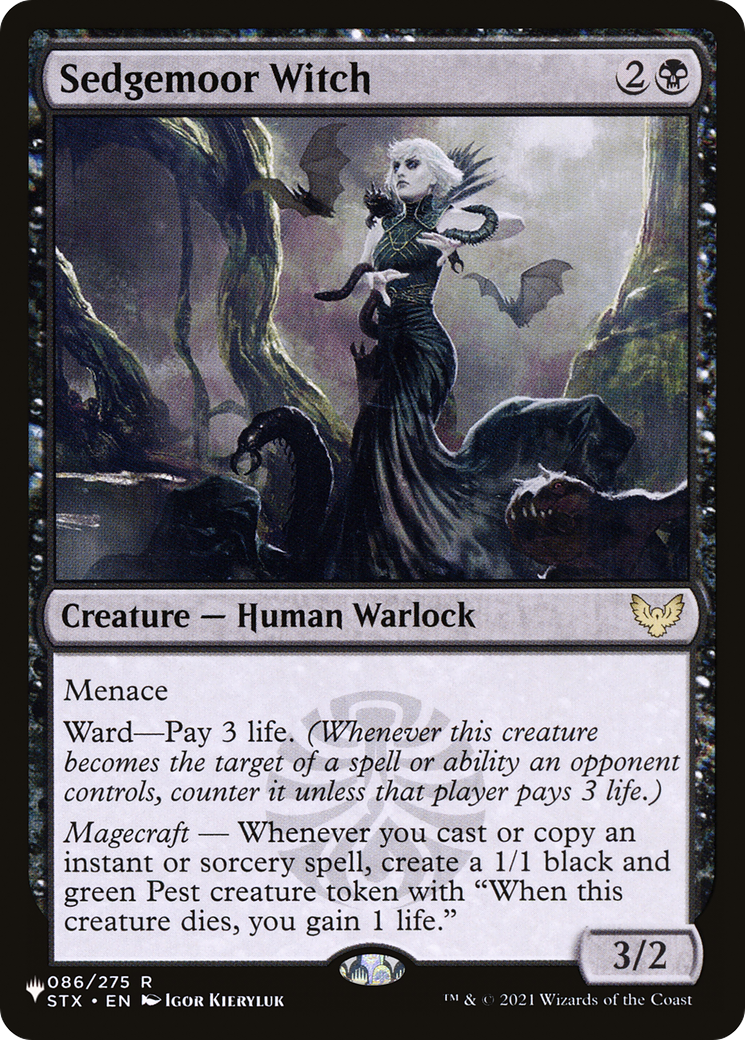 Sedgemoor Witch [The List Reprints] | Magic Magpie