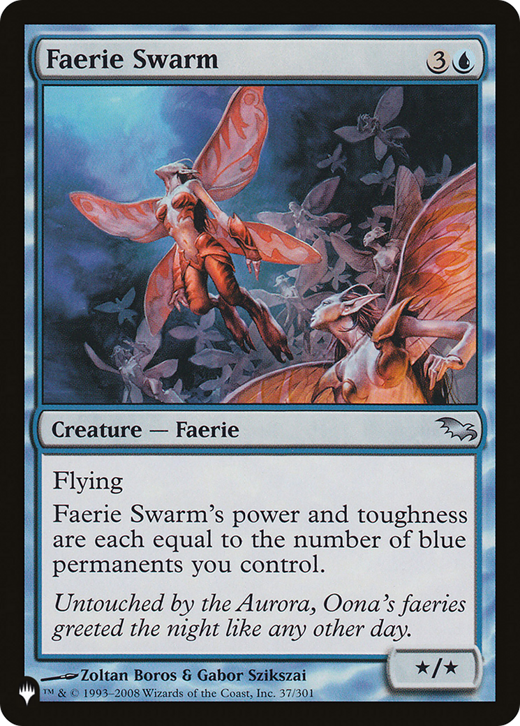 Faerie Swarm [The List Reprints] | Magic Magpie