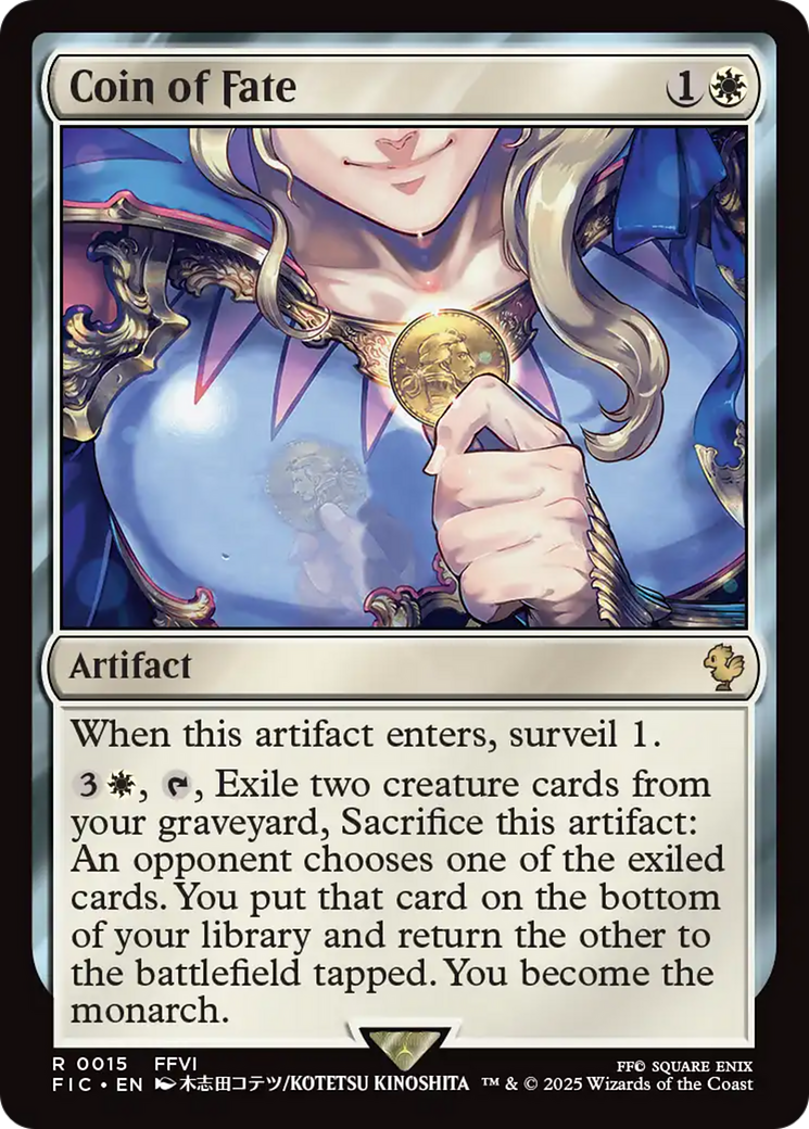 Coin of Fate [FINAL FANTASY Commander] | Magic Magpie
