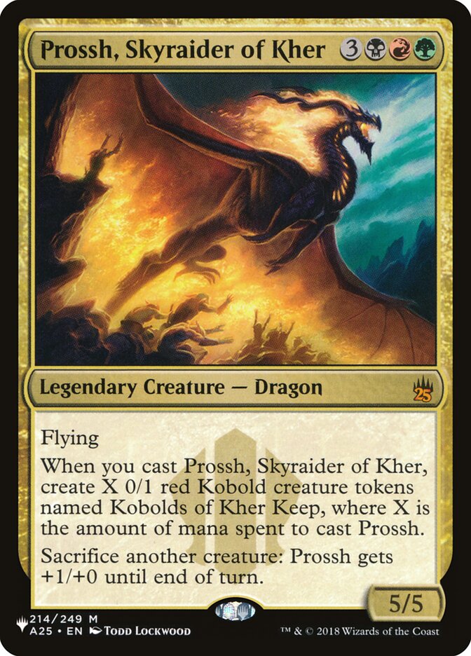 Prossh, Skyraider of Kher [The List] | Magic Magpie