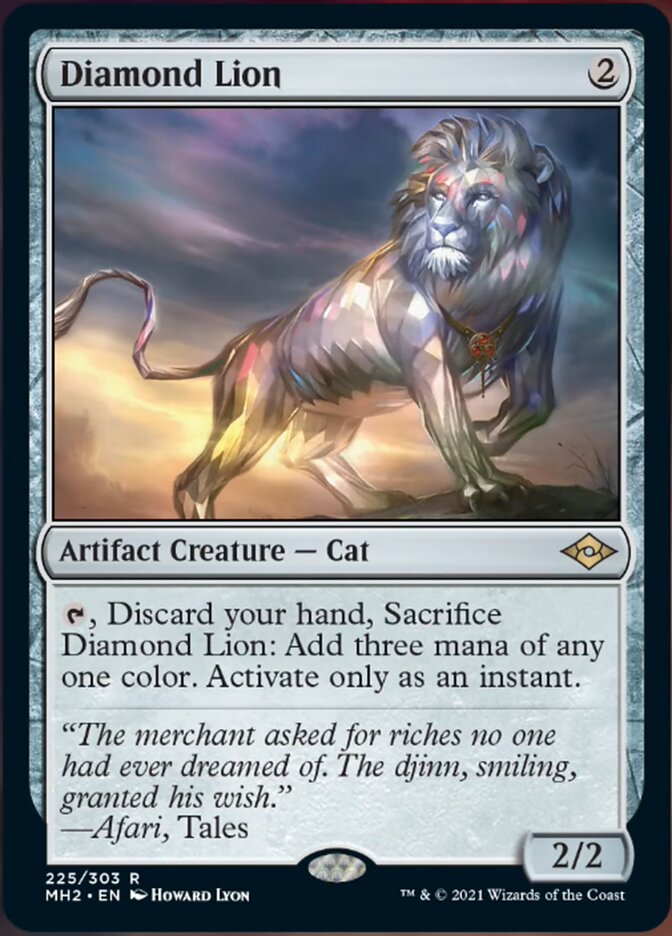 Diamond Lion [Modern Horizons 2] | Magic Magpie