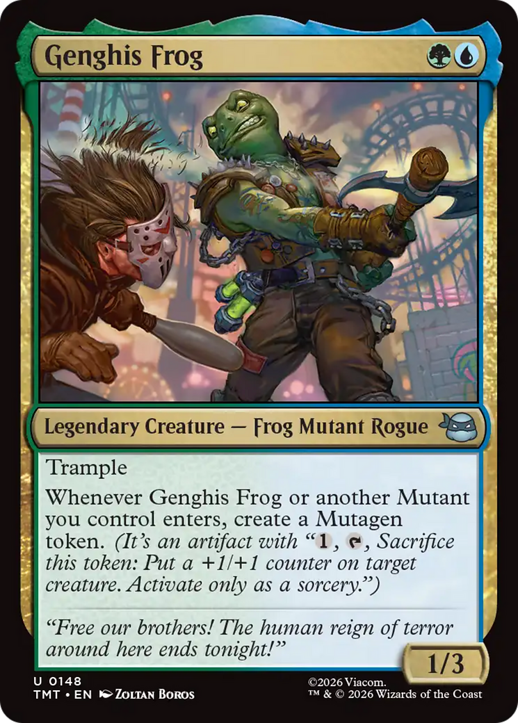 Genghis Frog [Teenage Mutant Ninja Turtles] | Magic Magpie