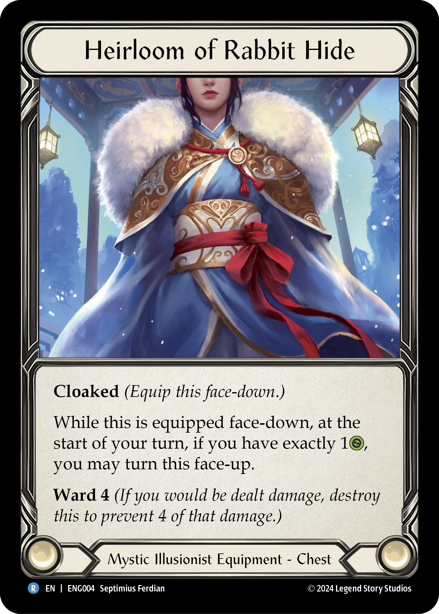 Heirloom of Rabbit Hide [ENG004] (Part the Mistveil Enigma Blitz Deck) | Magic Magpie