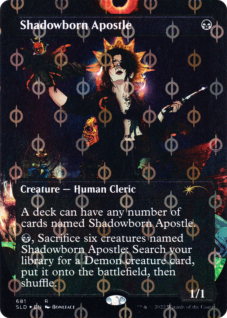 Shadowborn Apostle (681) (Step-and-Compleat Foil) [Secret Lair Drop Promos] | Magic Magpie