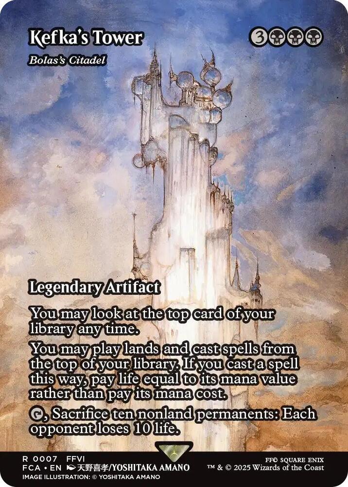 Kefka's Tower - Bolas's Citadel (Showcase) [FINAL FANTASY : Through the Ages] | Magic Magpie