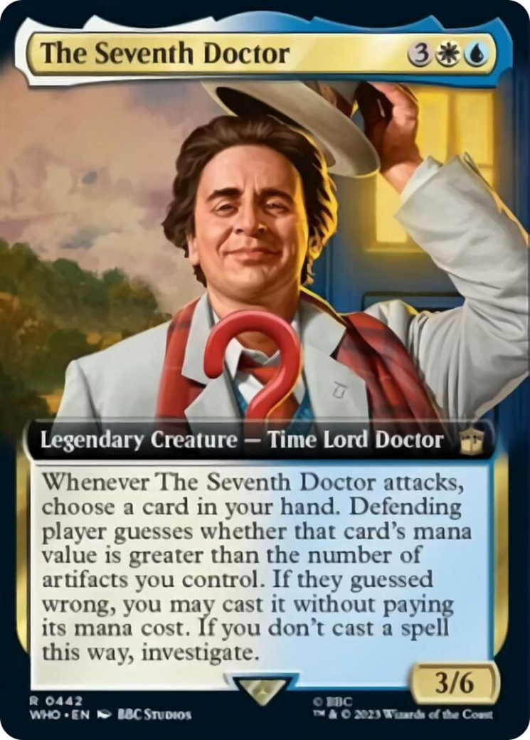 The Seventh Doctor (Extended Art) [Doctor Who] | Magic Magpie